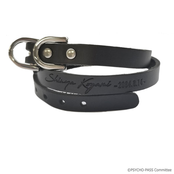 『PSYCHO-PASS サイコパス』PSYCHO-TOUR  オリジナル レザーブレスレット -Shinya Kogami-